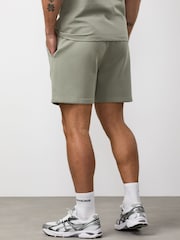 Gym King Green Heritage Crest Loopback Shorts - Image 2 of 3