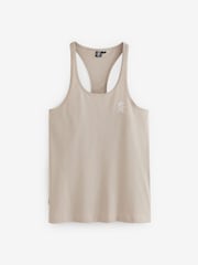 Gym King Grey Fundamental Stringer Vest - Image 1 of 1