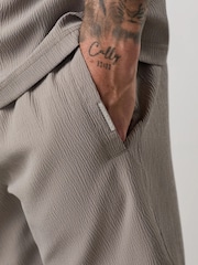 Gym King Grey Signature Woven Shorts - Image 6 of 8