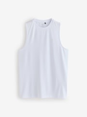 Gym King White Victory Performance Vest - Image 1 of 1