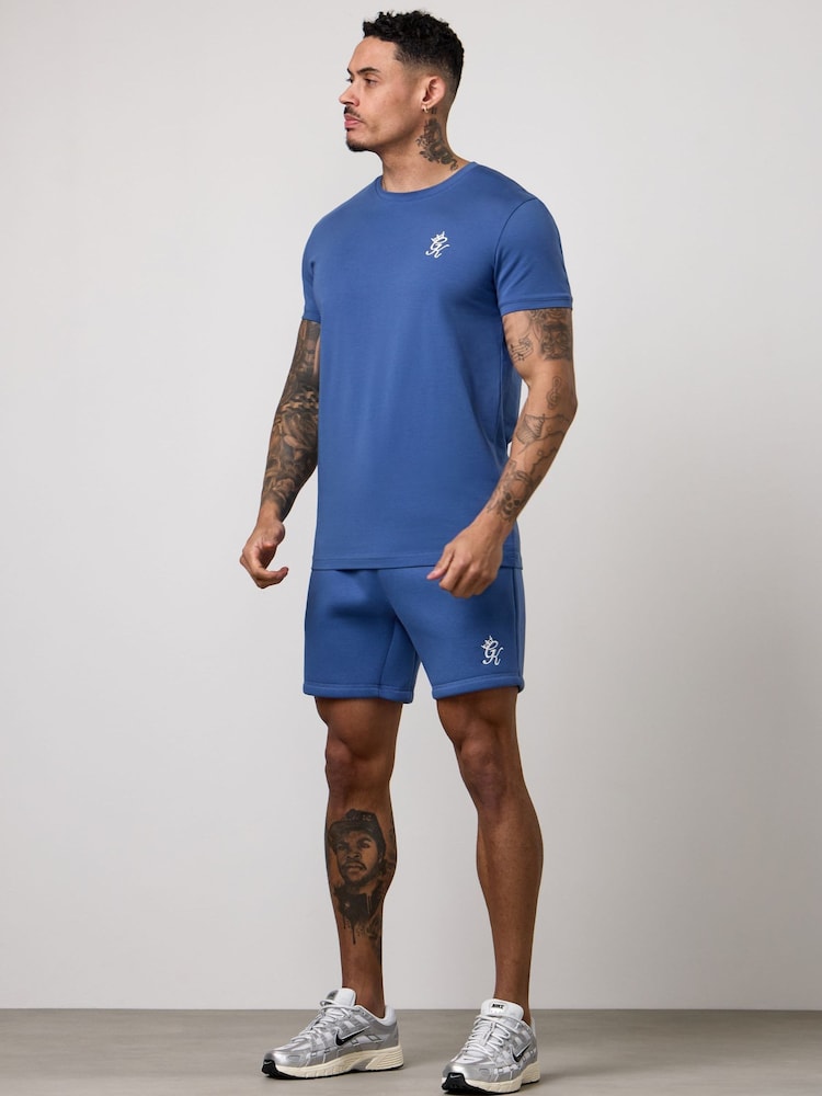 藍色 - Gym King Fundamental T-Shirt - 圖片 1/2