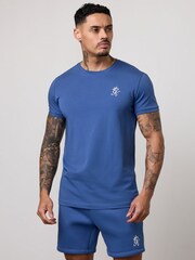 Gym King Blue Fundamental Jersey T-Shirt - Image 3 of 3