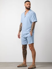Gym King Blue Signature Woven Shirt - Image 1 of 3