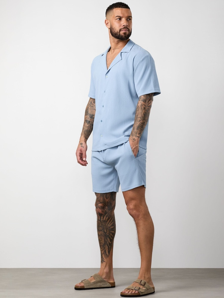 Gym King Blue Signature Woven Shirt - Image 1 of 3
