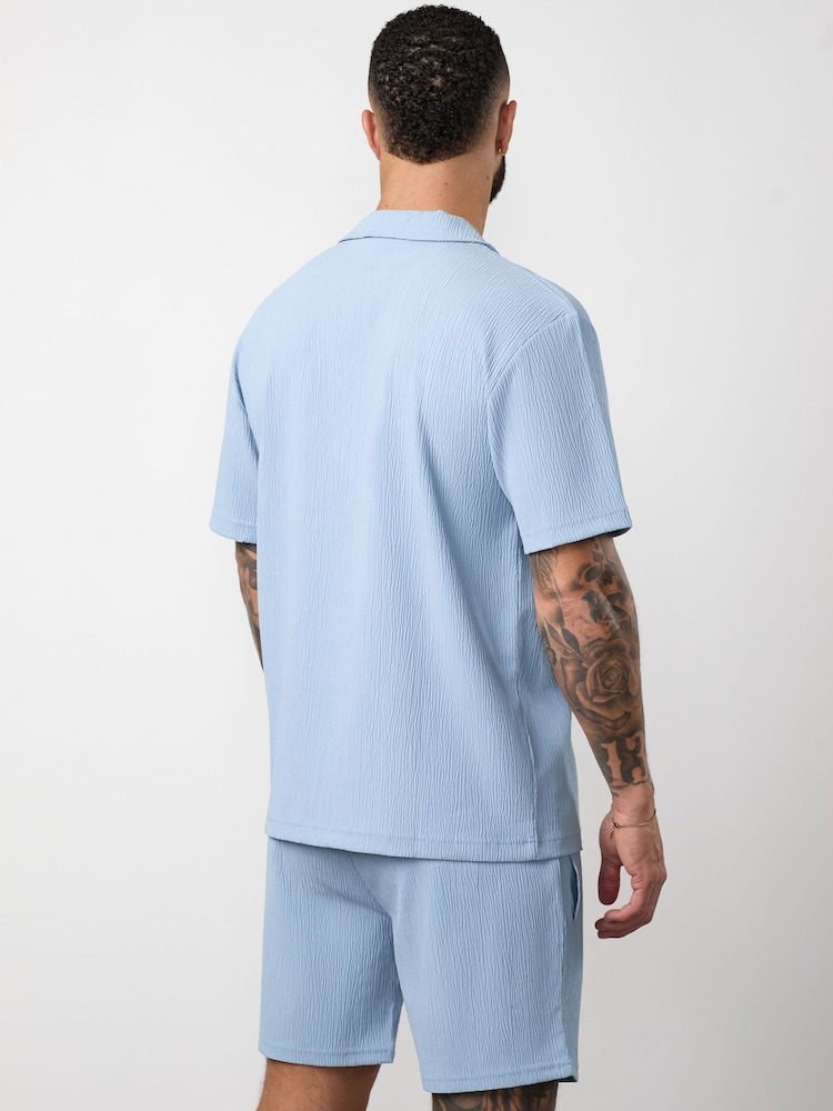Gym King Blue Signature Woven Shirt - Image 2 of 3