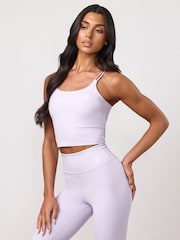 Gym King Purple 365 Long Line Tank Top - Image 3 of 4