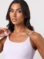 Gym King Purple 365 Long Line Tank Top - Image 4 of 4