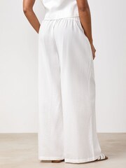 Gym King White Signature Redefined Trousers - Image 2 of 3