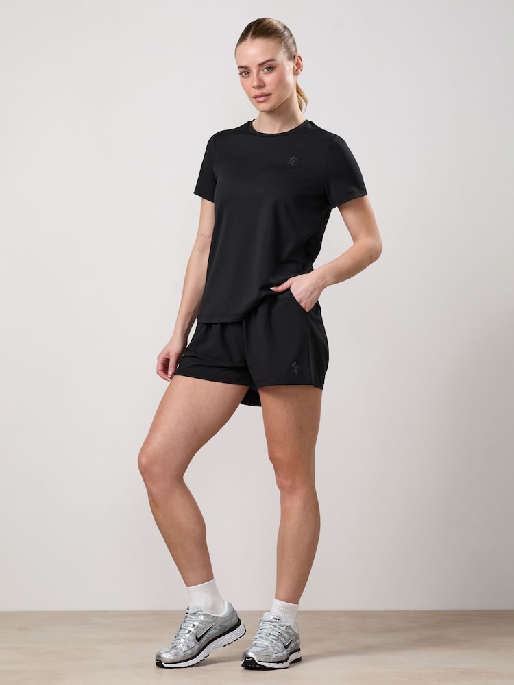 Gym King Black Victory Performance T-Shirt - Image 1 of 4 Gym King Black Victory Performance T-Shirt - Image 1 of 4