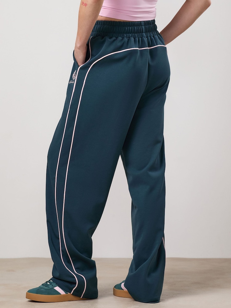 Gym King Green Heritage Track Trousers - Image 2 of 4
