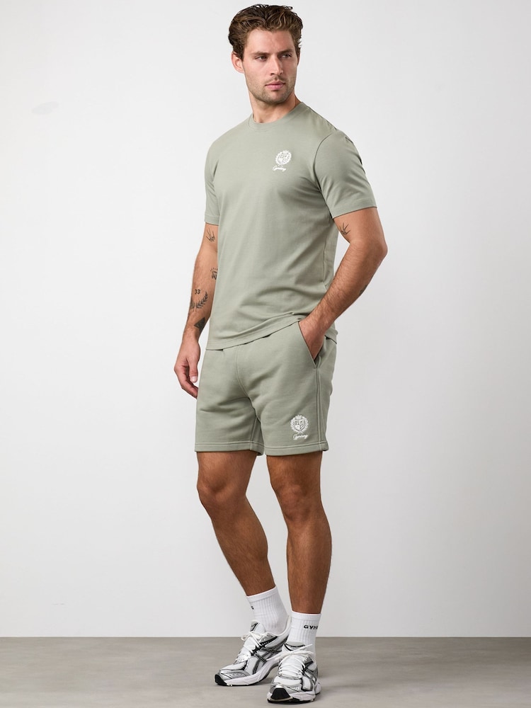 Gym King Green Heritage Crest Jersey T-Shirt - Image 1 of 3