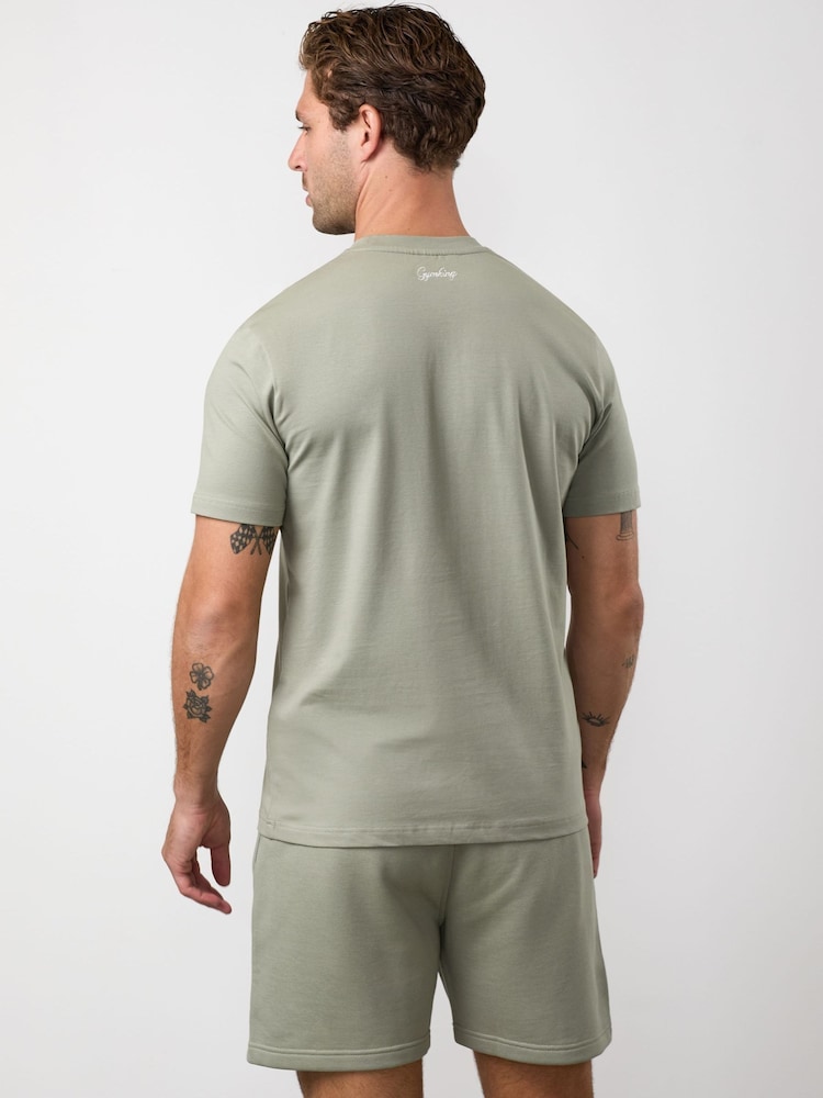 Gym King Green Heritage Crest Jersey T-Shirt - Image 2 of 3