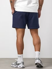 Gym King Blue Heritage Crest Loopback Shorts - Image 2 of 3