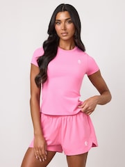 Gym King Pink 365 Cap Sleeve T-Shirt - Image 3 of 4