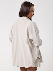 Gym King Brown Signature Poplin Stripe Shirt - Image 2 of 4