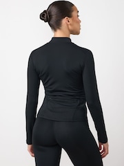 Gym King Black Knockout Full Zip Funnel Jacket - Image 2 of 3