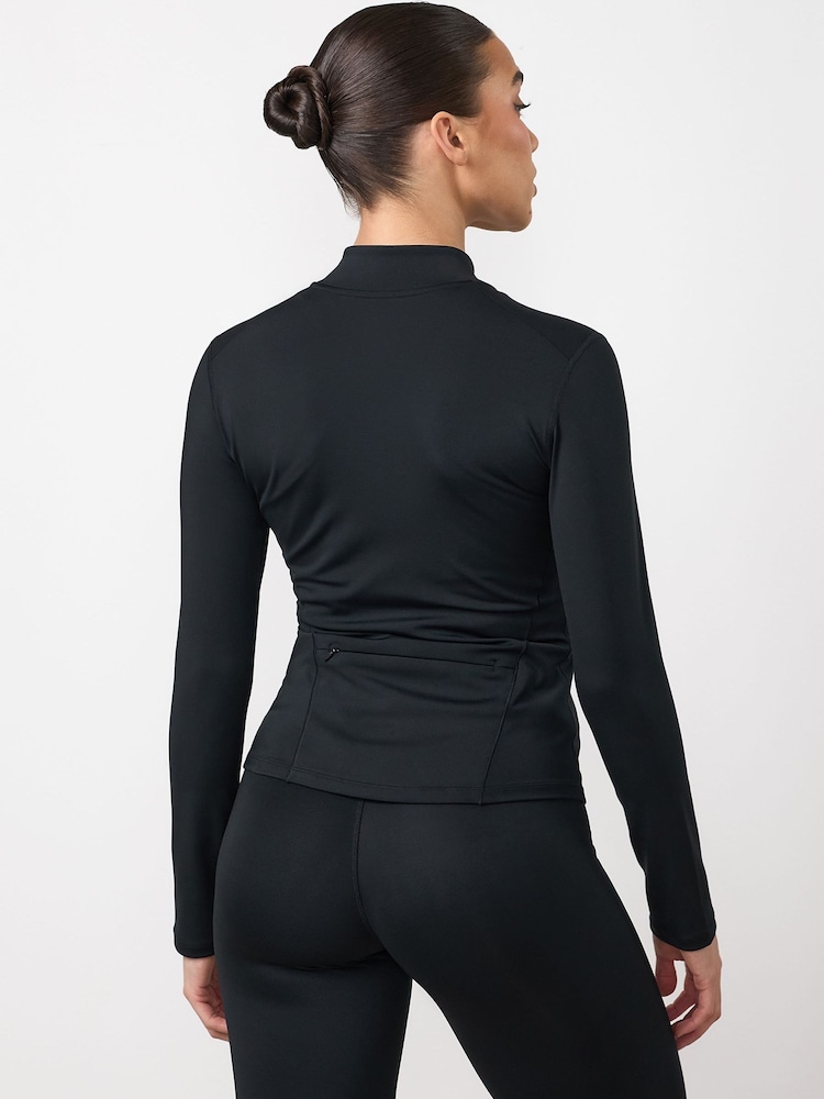 Gym King Black Knockout Full Zip Funnel Jacket - Image 2 of 3