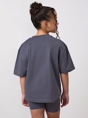 Γκρι - Gym King Junior Shadow Boyfriend T-Shirt - Εικόνα 2 από 3