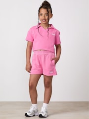 وردي - Gym King Junior Haze Loopback Shorts - Image 1 of 3