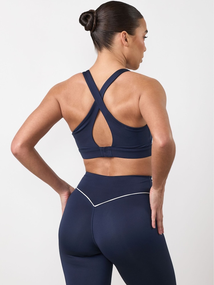 Blå - Gym King Knockout Sports Bra - Billede 2 af 3