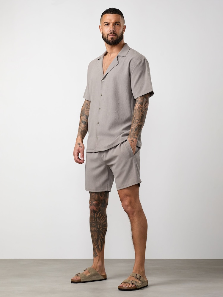 Gym King Grey Signature Woven Shirt - Image 1 of 3