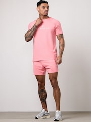 Rose - Gym King Pro Knitted T-Shirt - Image 1 de 3