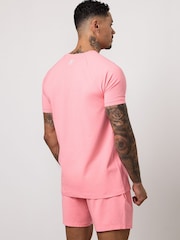 Rose - Gym King Pro Knitted T-Shirt - Image 2 de 3