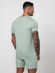 Vert - T-shirt Gym King Fundamental Linear - Image 2 de 4