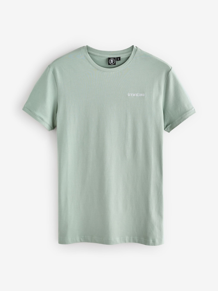 Vert - T-shirt Gym King Fundamental Linear - Image 4 de 4