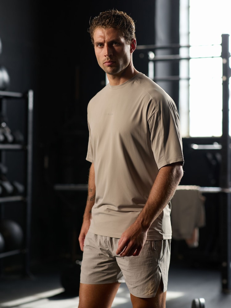 Gym King Grey Roam T-Shirt - Image 3 of 3 Gym King Grey Roam T-Shirt - Image 3 of 3