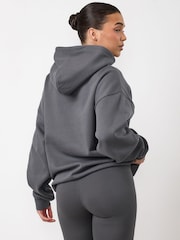 Gym King Grey Relaxed Fit Hoodie - Image 2 of 3