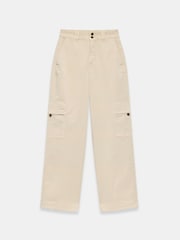 Mint Velvet Brown Straight Utility Chino Trousers - Image 6 of 8
