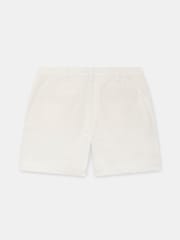 Mint Velvet White Button Front Chino Shorts - Image 6 of 6