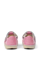 Kickers Pink Infant T Bar Fruit Patent Leather Shoes - Image 4 of 6