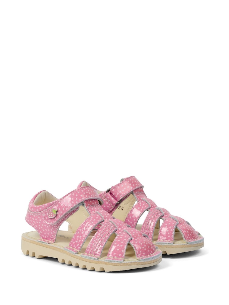 Kickers Infant Fruit Patent Leather Sandals - Bild 1 von 6 Kickers Infant Fruit Patent Leather Sandals - Bild 1 von 6