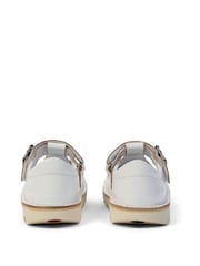 Kickers White Infant T Bar Patent Leather Shoes - Image 4 of 6