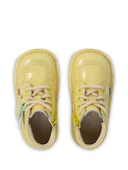 Kickers Infant Hi Fruit Patent Leather Boots - תמונה 5 מתוך 6