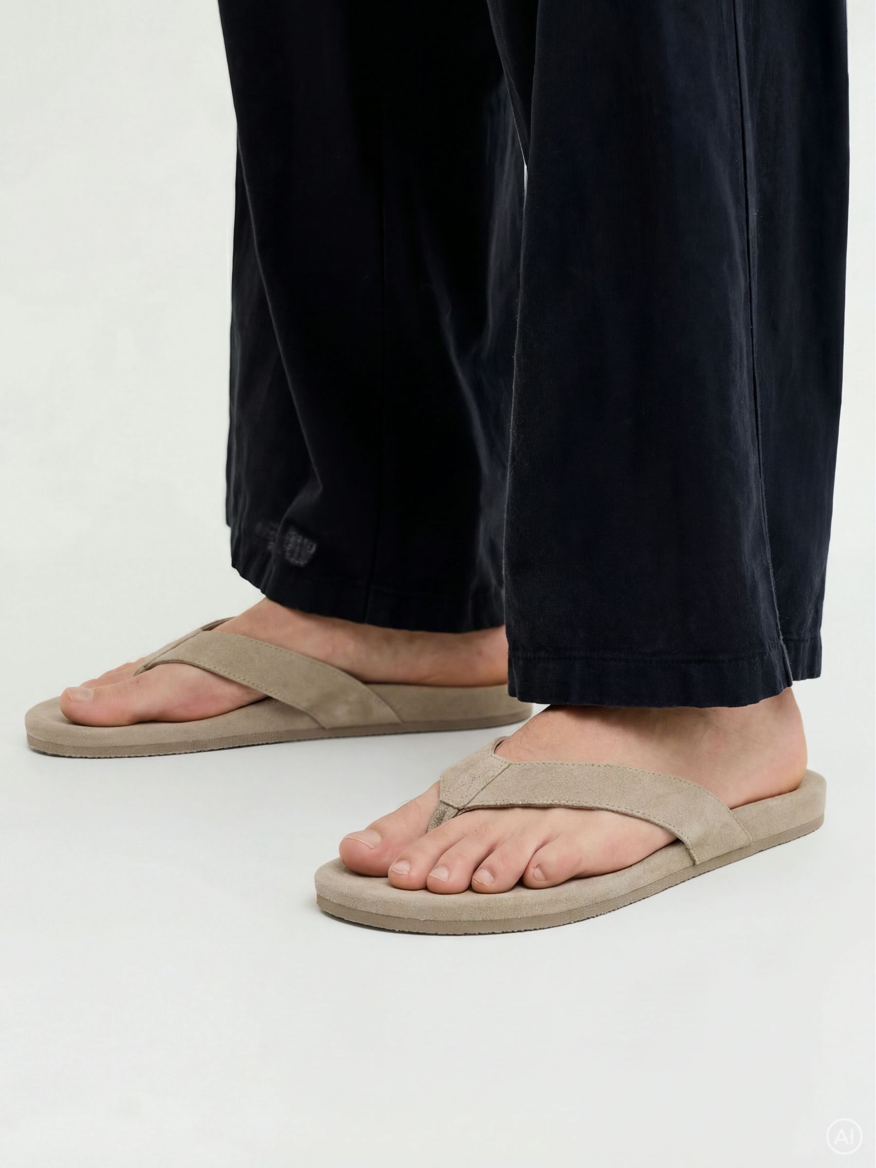 Buy JACK & JONES Green Suede Flip Flops from Next USA