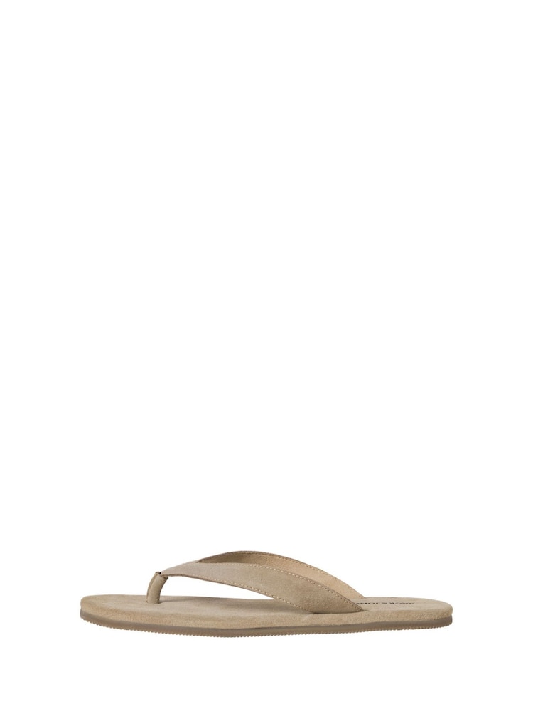 JACK & JONES Green Suede Flip Flops - Image 2 of 7