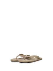 JACK & JONES Green Suede Flip Flops - Image 4 of 7