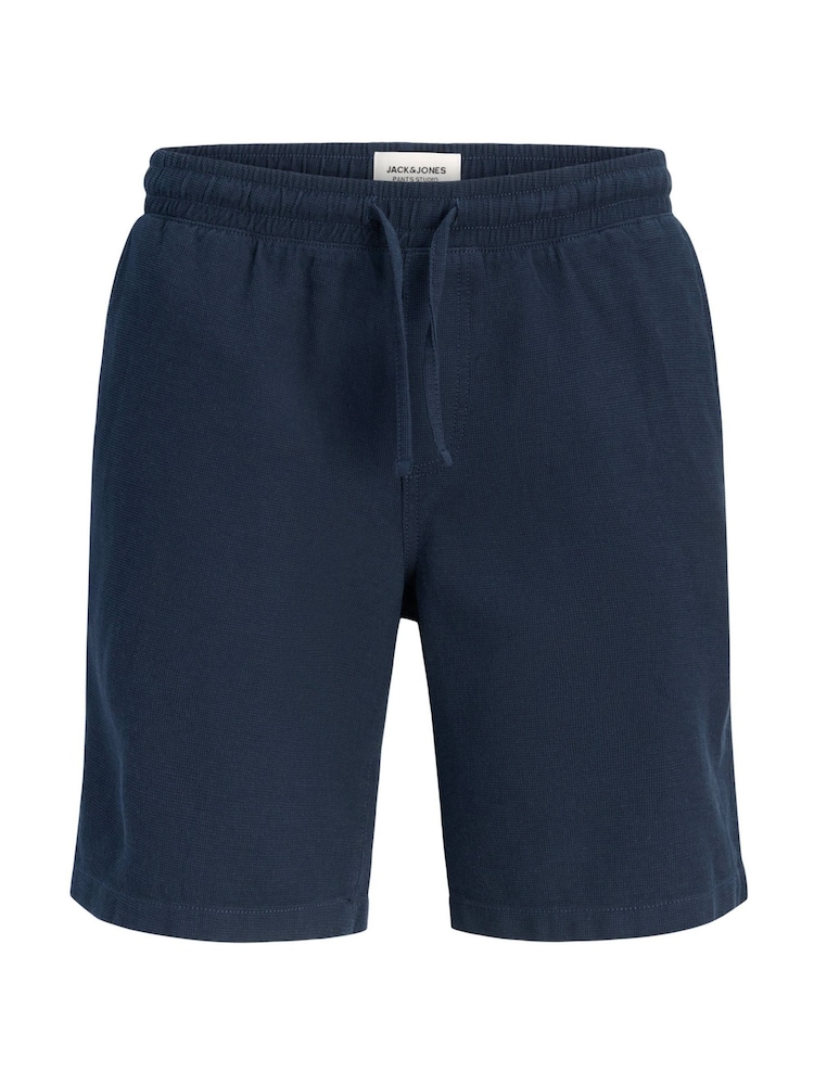JACK & JONES Vaffelfarget Skjorte & Shorts Sett - Bilde 3 av 3
