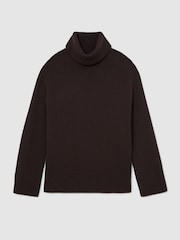 Dunkellila - Reiss – Harriet – Rollkragenpullover aus Wolle und Kaschmir - Bild 2 von 7