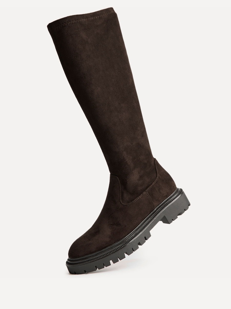 Linzi Brown Hallie High Leg Stretch Boots - Image 5 of 5 Linzi Brown Hallie High Leg Stretch Boots - Image 5 of 5