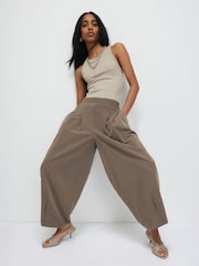 River Island Tailored Baloon Leg Trousers - Imaginea 1 din 4