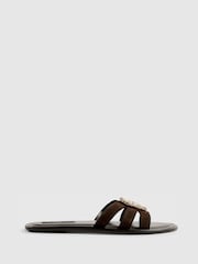 River Island сандалии с кольцами и бусинами - Изображение 3 6