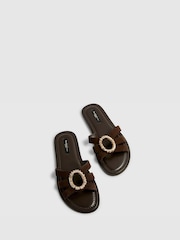River Island сандалии с кольцами и бусинами - Изображение 5 6