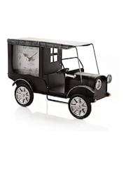 Widdop Black Mantel Clock - Vintage Car - Image 2 of 2