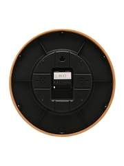 Widdop Oak Bamboo Wall Clock - Image 4 of 5