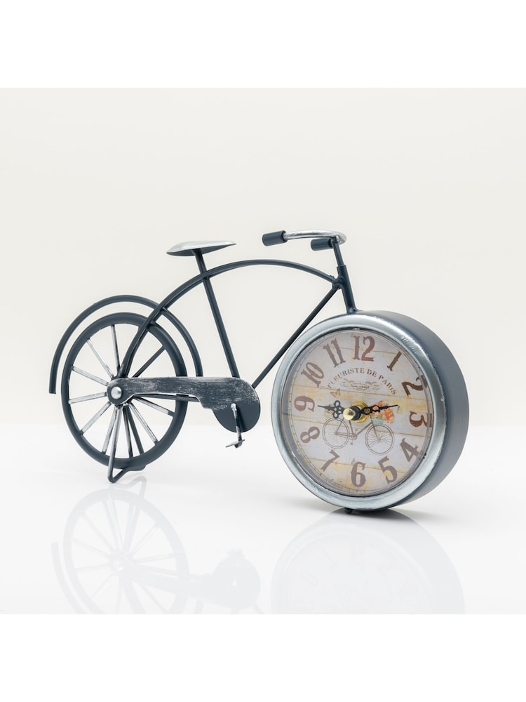 Widdop Grey Mantel Clock Bicycle - Image 2 of 5