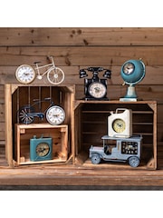 Widdop Grey Mantel Clock Bicycle - Image 4 of 5